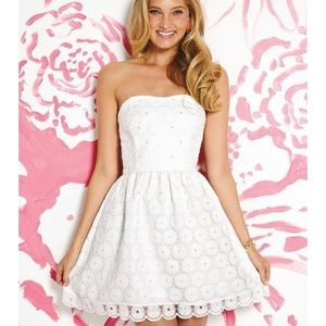 Lilly Pulitzer Payton Dress White NWT